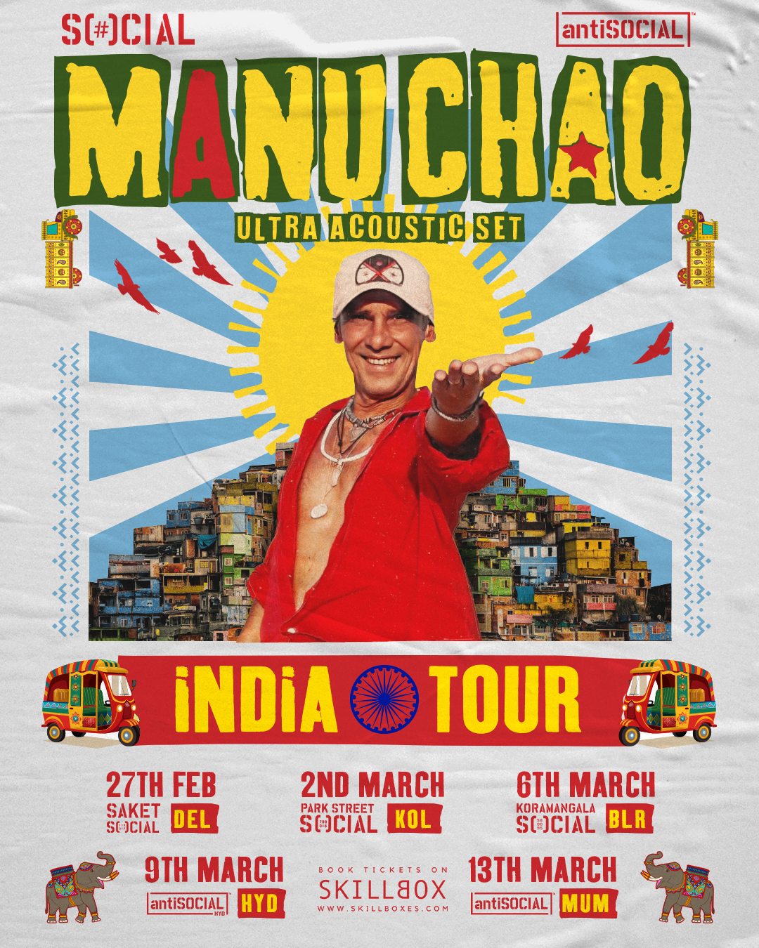 Manu Chao – India Tour